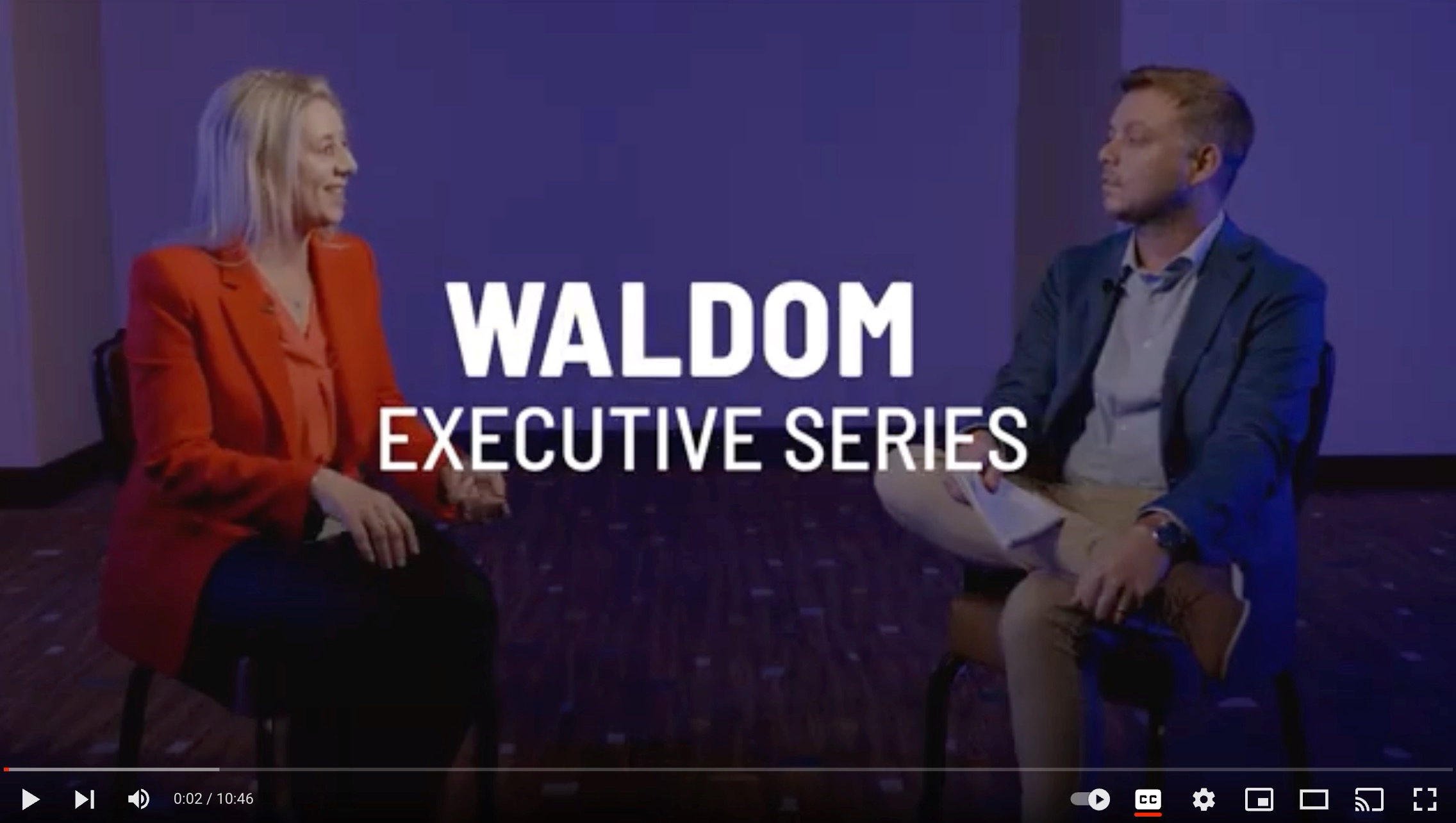 Waldom Executive Interview with Sannah Vinding, Founder of the Leadership in Manufacturing Podcast