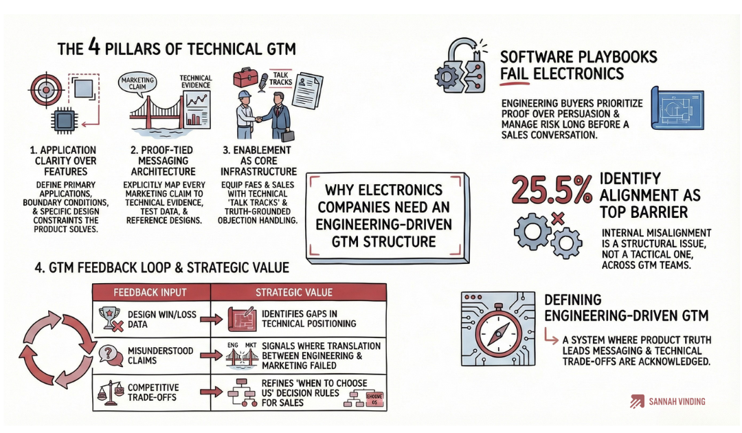 Why Electronics Companies Need an Engineering-Driven GTM Structure