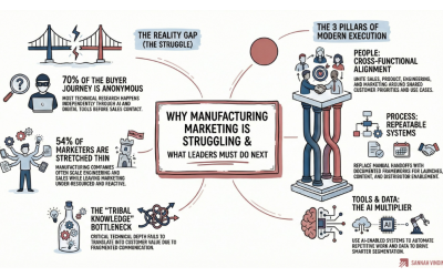Why Manufacturing Marketing Is Struggling and What Leaders Must Do Next