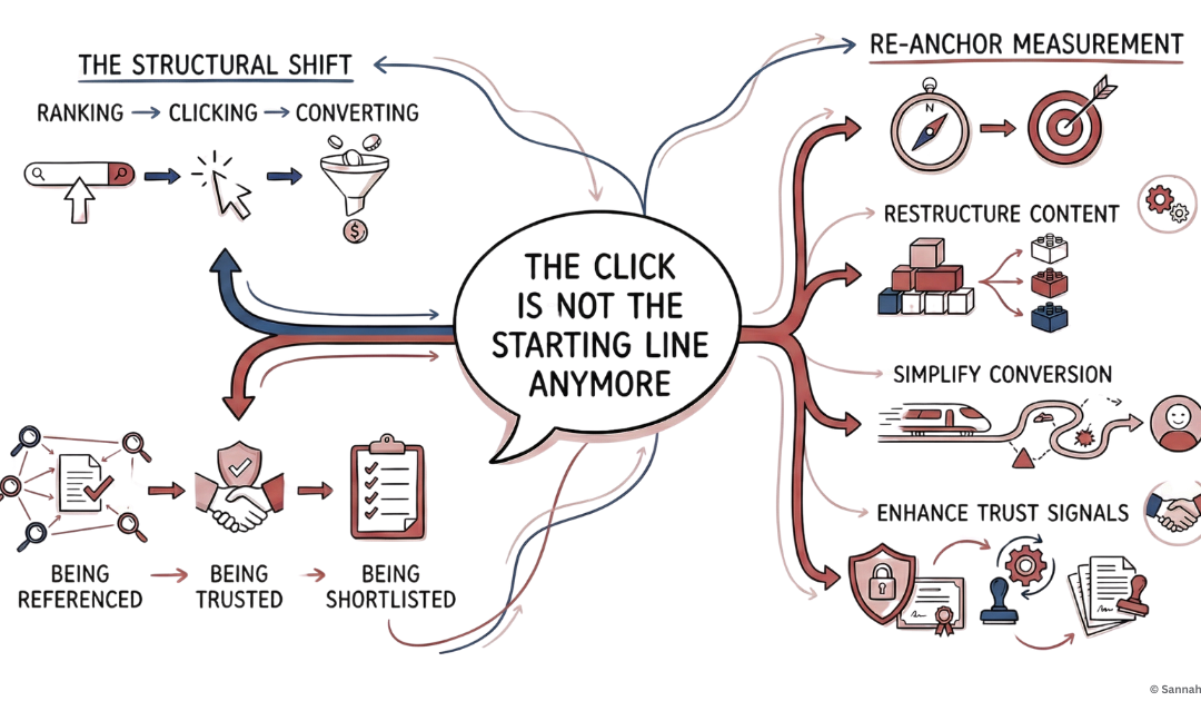 AI is reshaping industrial search. Traffic is no longer the primary metric of influence.- sannah vinding
