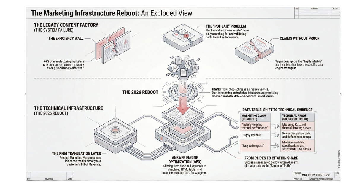 The marketing infrastructure reboot an exploded view - sannah vinding 