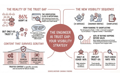 Why Engineers Don’t Trust AI (And What That Means for Your Visibility)