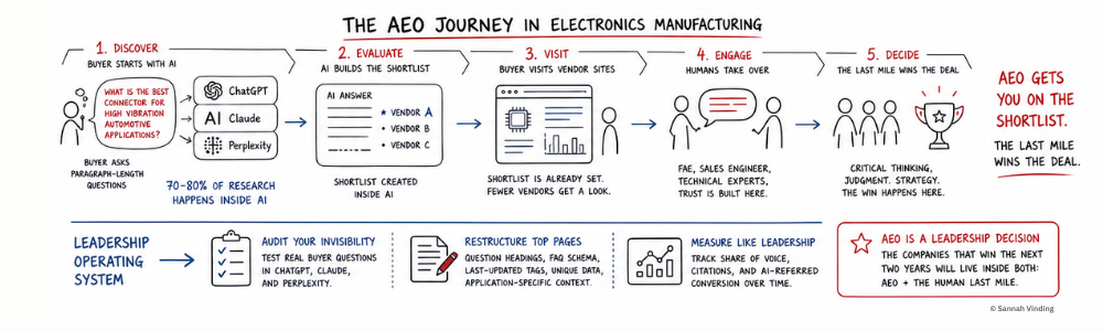 The AEO journey in electronics manufacturing - sannah vinding